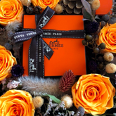 Orange Preserved Roses-Last 3 Years